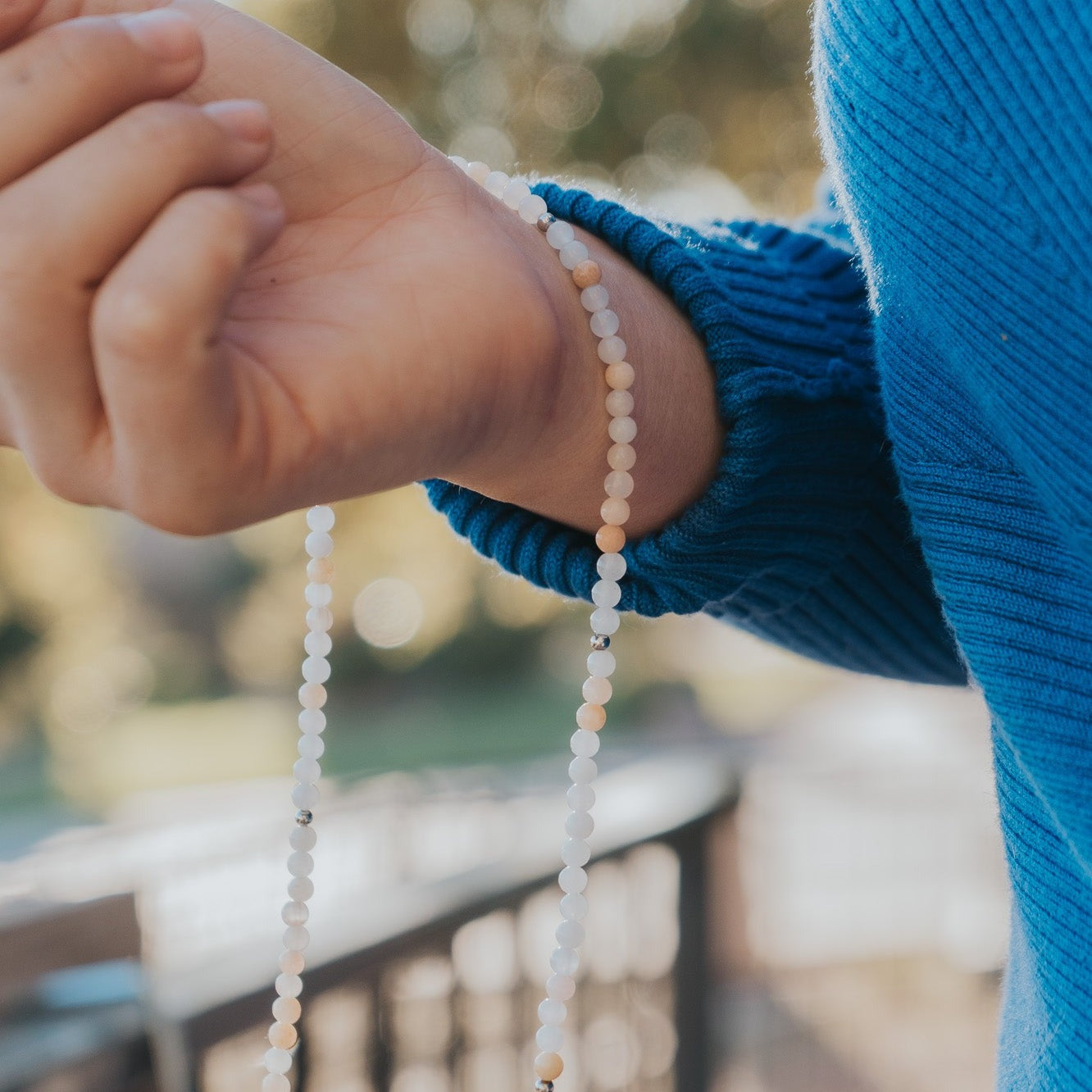 Pink Aventurine Gemstone Wrap Bracelet