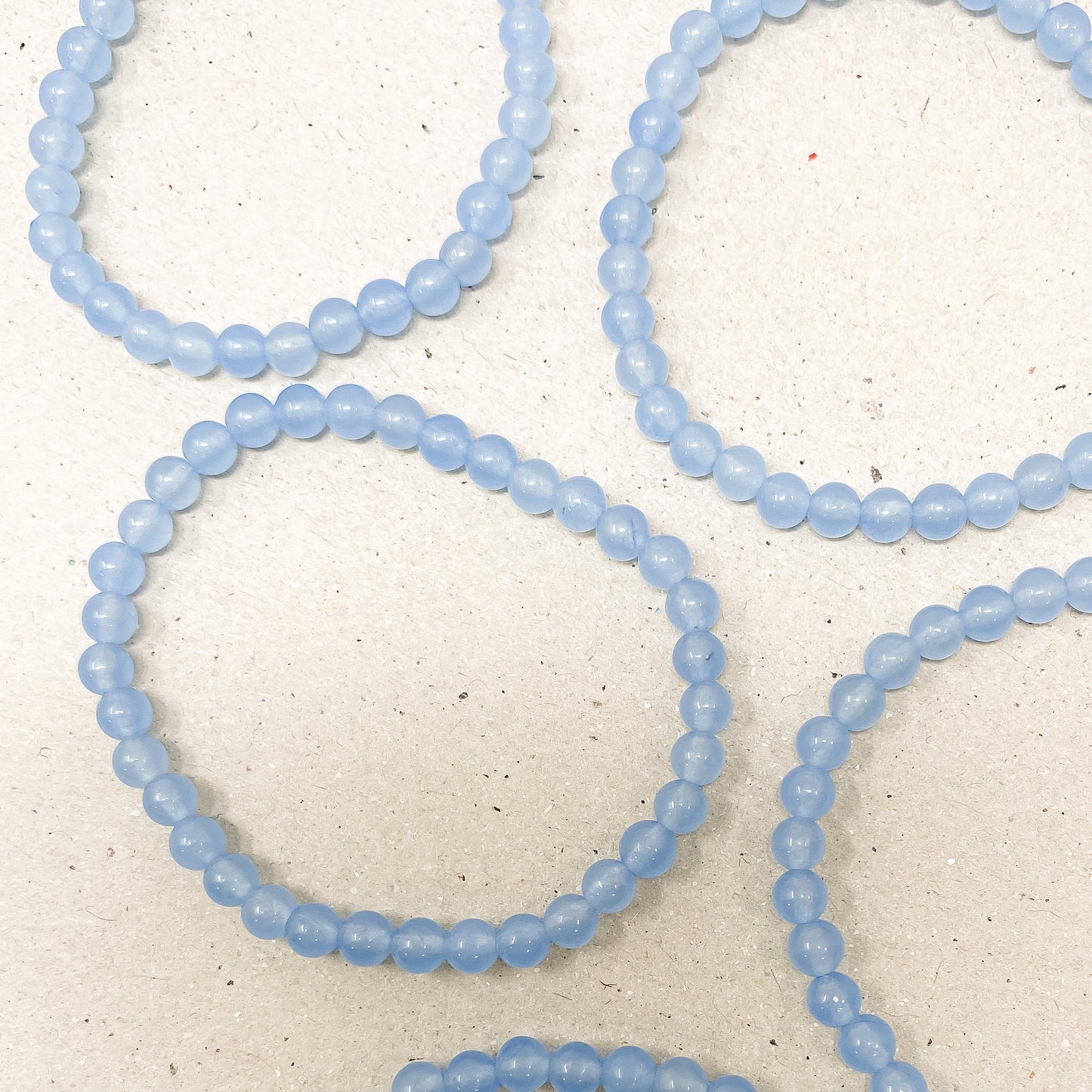 Light Blue Jade Gemstone Bracelet