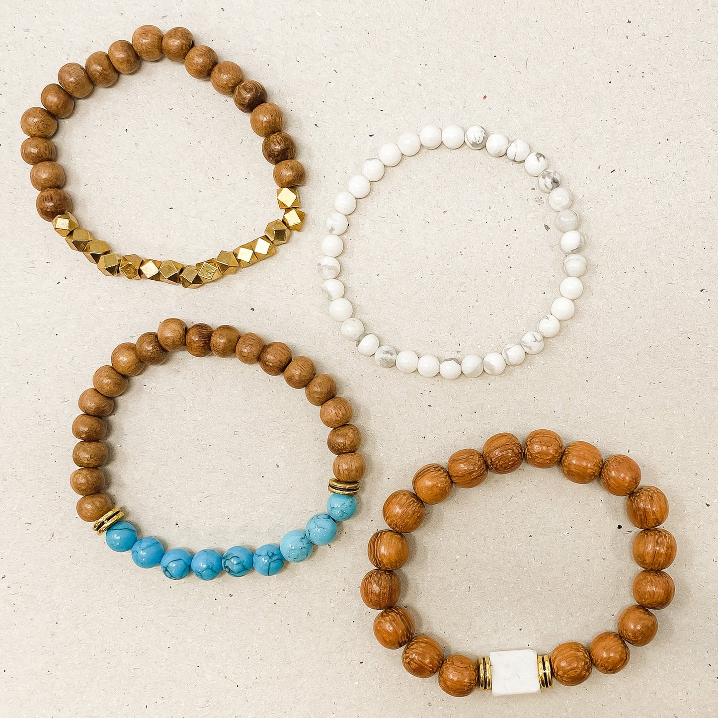 Tranquility Diffuser Bracelet Stack
