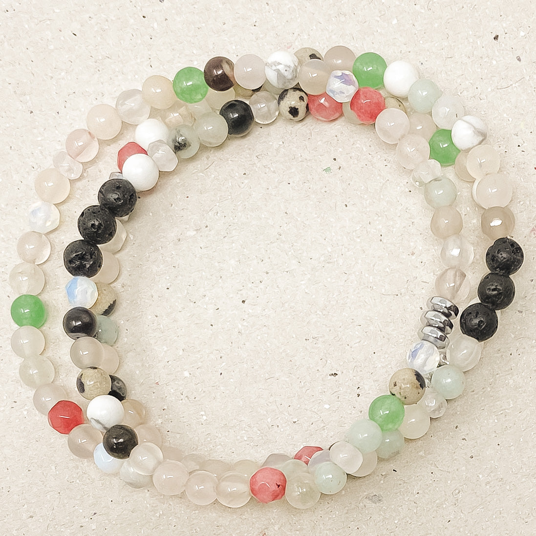 Light Mermaid Diffuser Wrap Bracelet