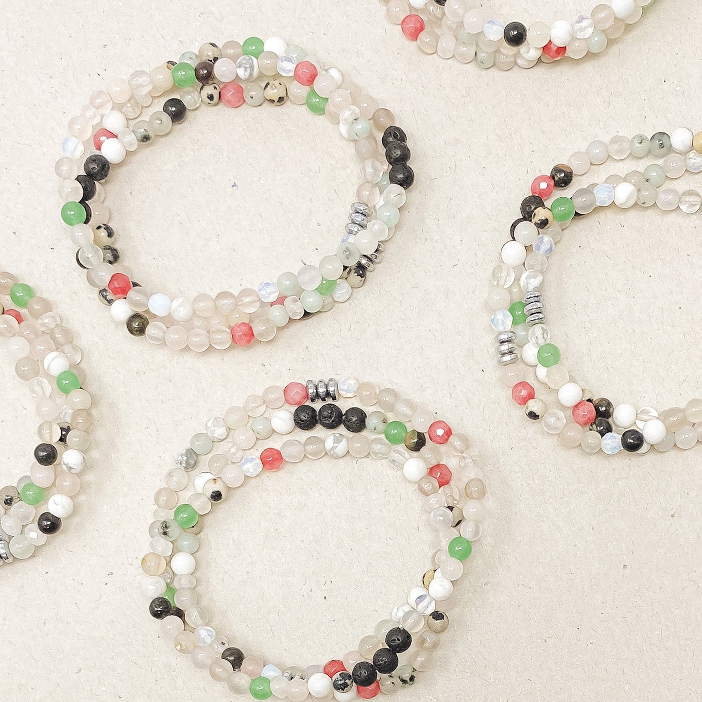 Light Mermaid Diffuser Wrap Bracelet