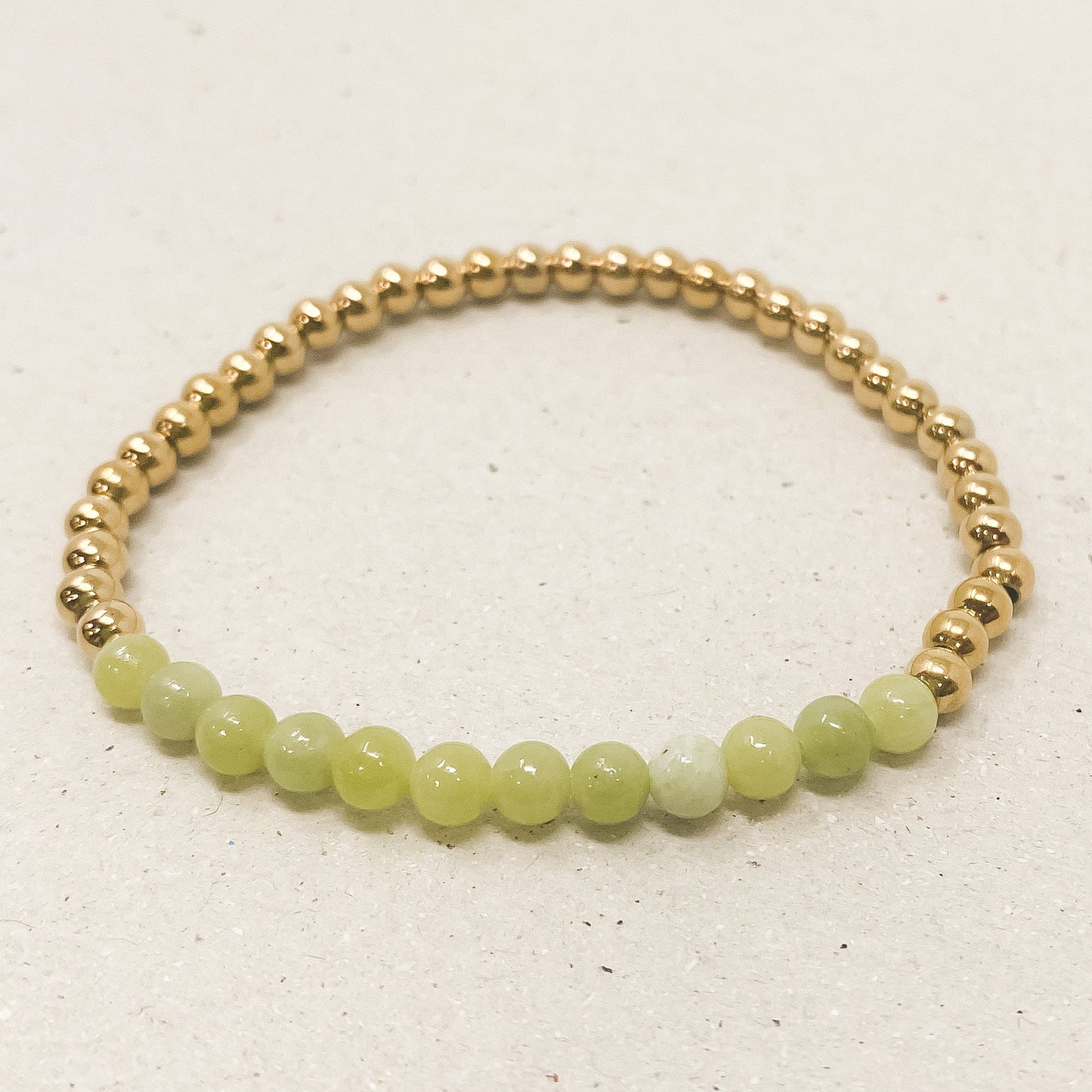 Peridot Gemstone Bracelet - August Birthstone