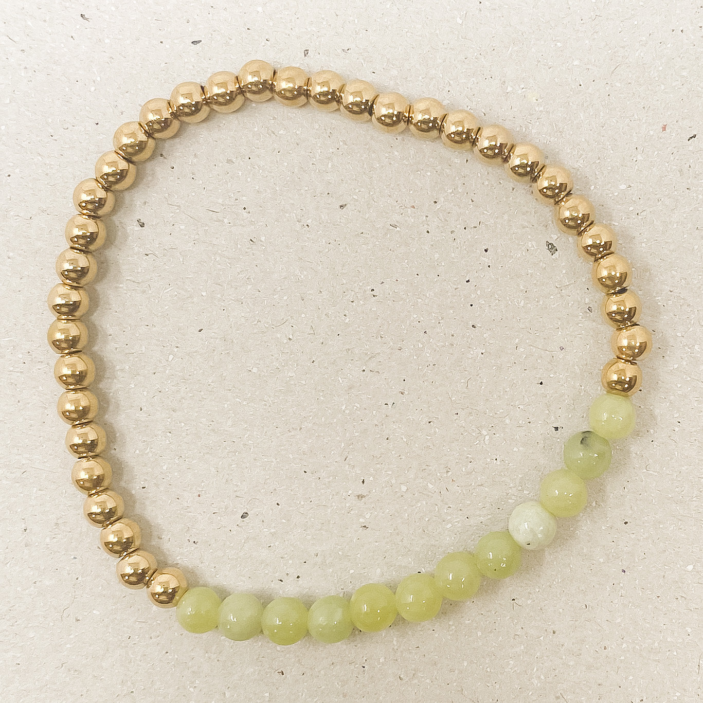 Peridot Gemstone Bracelet - August Birthstone