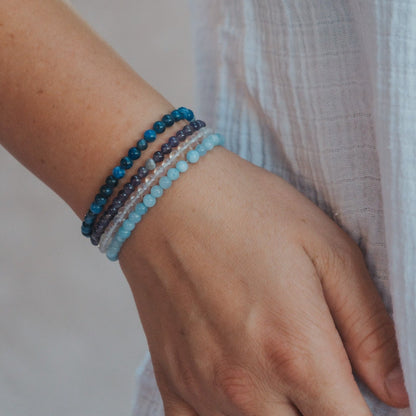 Inspiration & Balance Gemstone Bracelet Stack