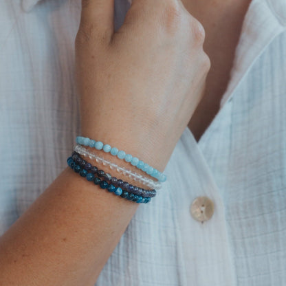 Inspiration & Balance Gemstone Bracelet Stack