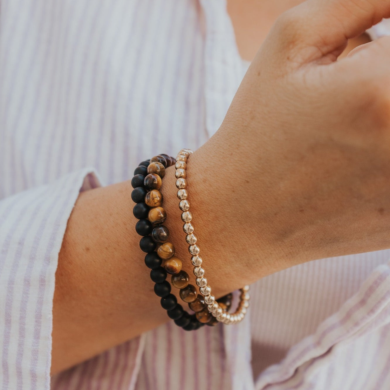 Focus Diffuser Bracelet Stack