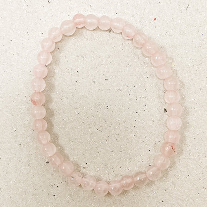 Rose Quartz Gemstone Bracelet