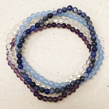 Inspiration & Balance Gemstone Bracelet Stack