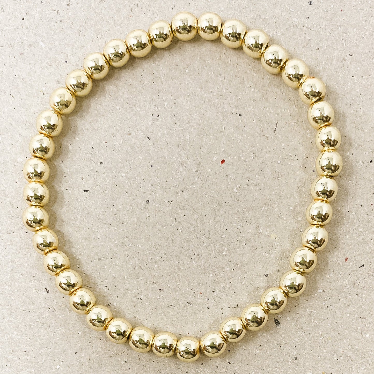 Gold Plated Bead Bracelet