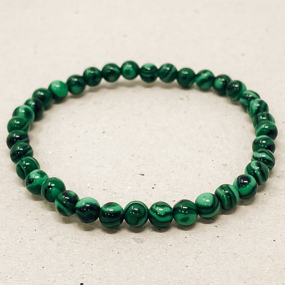 Green Malachite Gemstone Bracelet