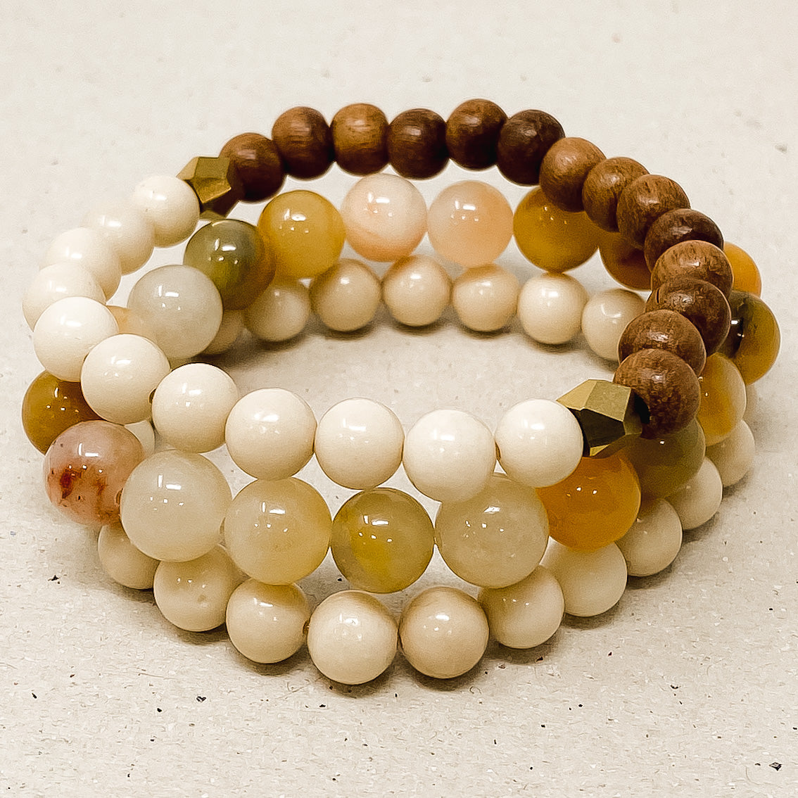 Comfort Diffuser Bracelet Stack