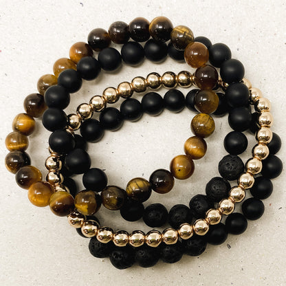 Focus Diffuser Bracelet Stack