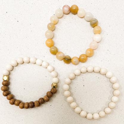 Comfort Diffuser Bracelet Stack