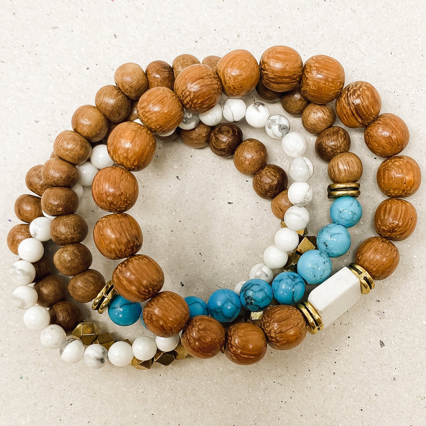 Tranquility Diffuser Bracelet Stack