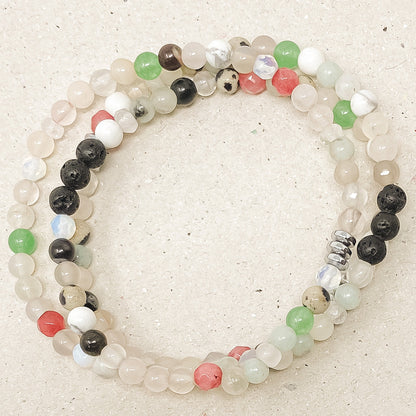 Light Mermaid Diffuser Wrap Bracelet