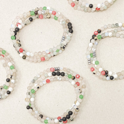 Light Mermaid Diffuser Wrap Bracelet