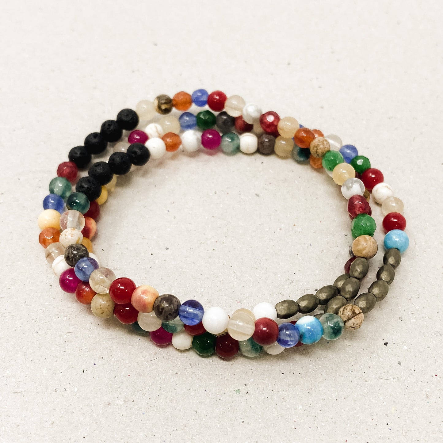 Colorful Mermaid Diffuser Wrap Bracelet