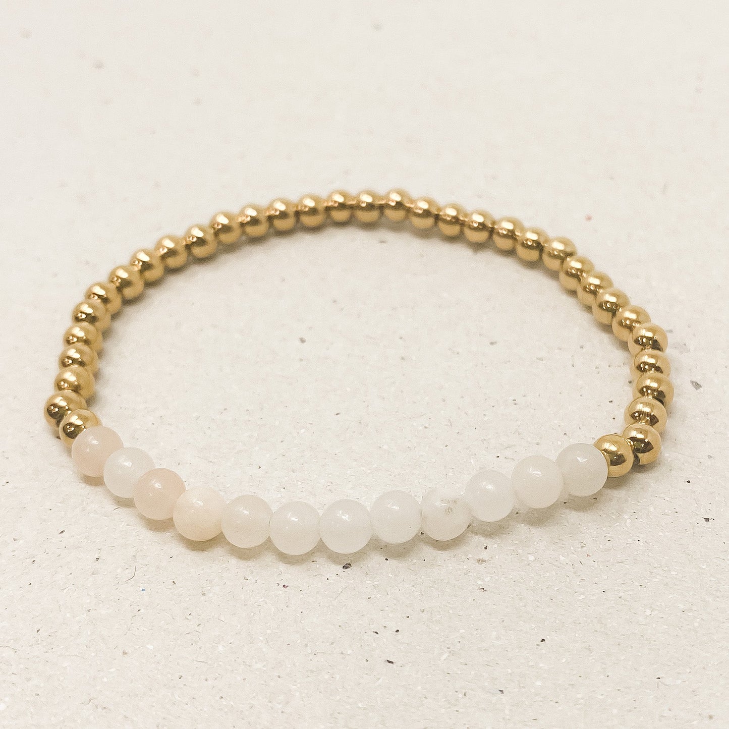 Pink Aventurine Gemstone Bracelet - October Birthstone