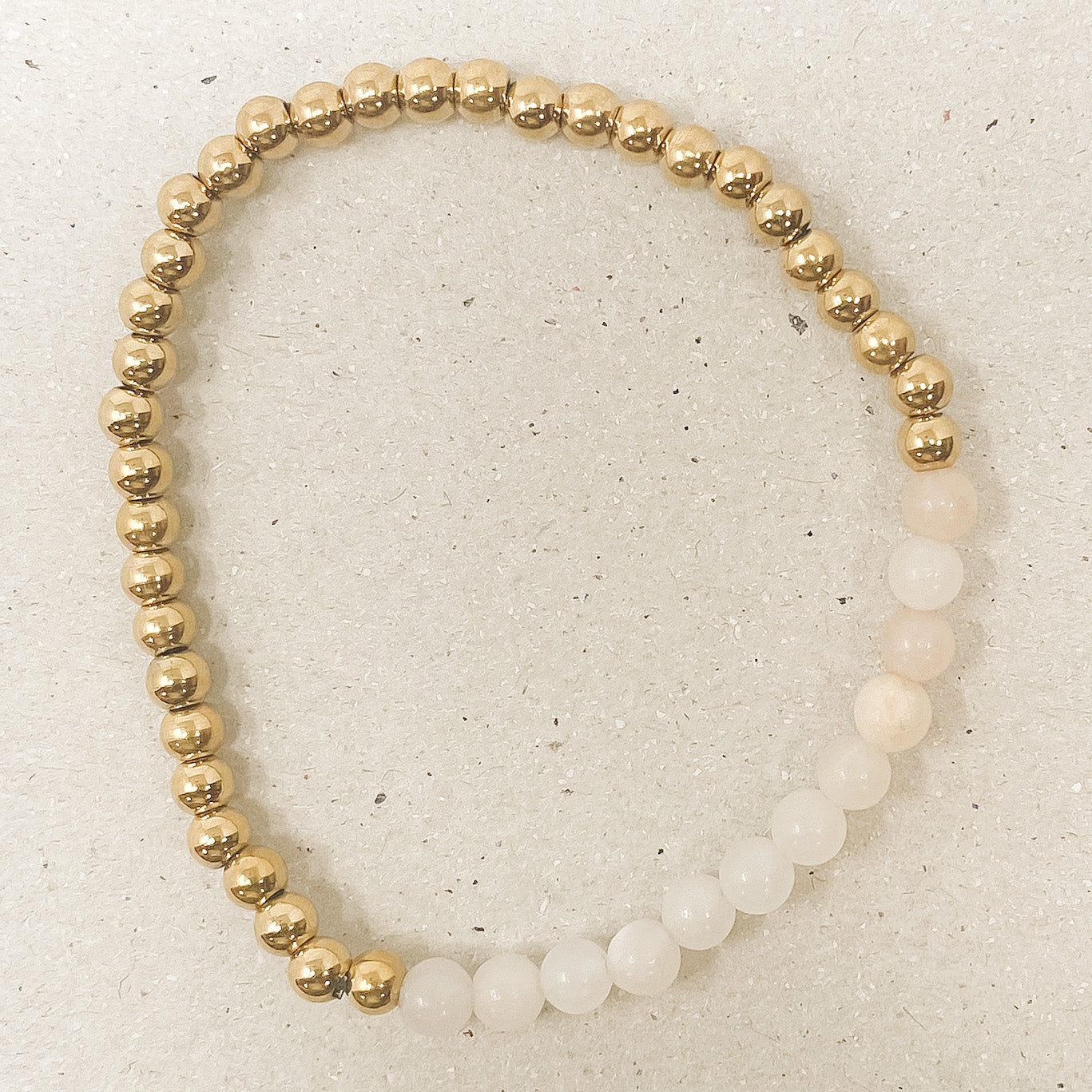 Pink Aventurine Gemstone Bracelet - October Birthstone