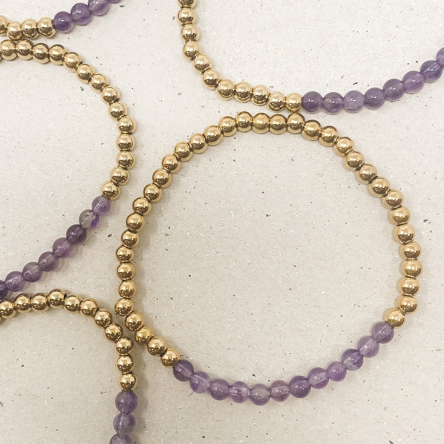 Amethyst Gemstone Bracelet - February Birthstone