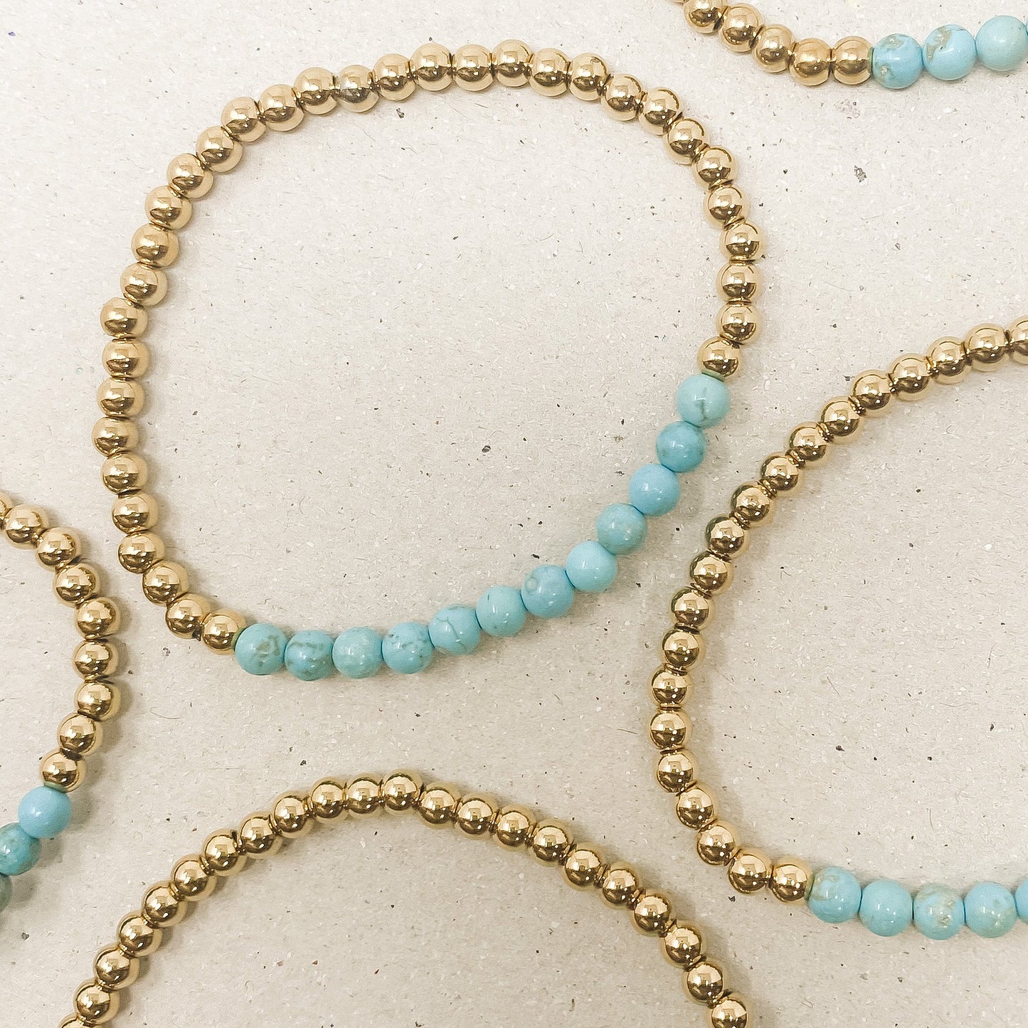 Turquoise Gemstone Bracelet - December Birthstone