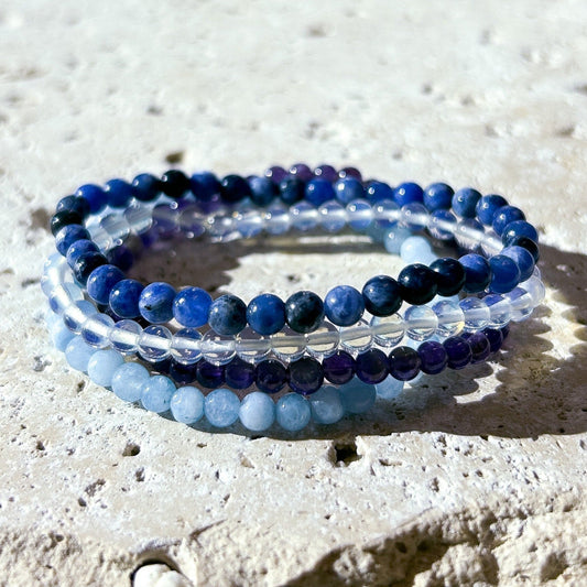 Inspiration & Balance Gemstone Bracelet Stack