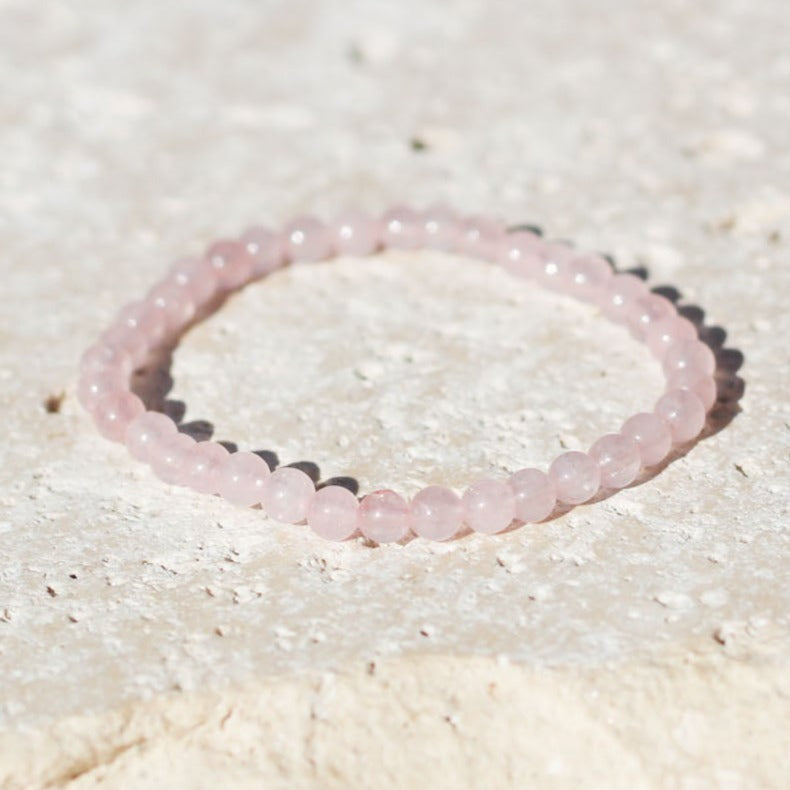 Rose Quartz Gemstone Bracelet