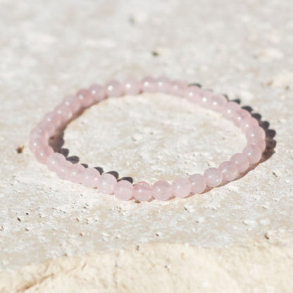 Rose Quartz Gemstone Bracelet